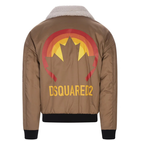 DSQUARED2 S74AM1274 S49576 124 CAMEL BLOUSON Mens 48