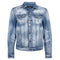 DSQUARED2 S74AM1305 S30309 DAN JEAN JACKET 470 BLUE NAVY DENIM JACKET Mens 48