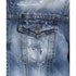 DSQUARED2 S74AM1305 S30309 DAN JEAN JACKET 470 BLUE NAVY DENIM JACKET Mens 48