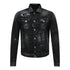 DSQUARED2 S74AM1307 S30357 DAN JEAN JACKET 900 BLACK DENIM JACKET Mens 48