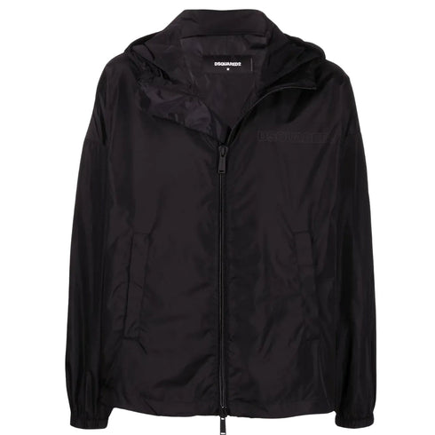 Dsquared2 S74Am1331 S53817 Windbreaker 900 Black Jacket Mens