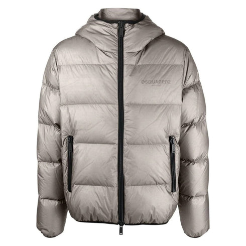 Dsquared2 S74Am1346 S76627 859 Grey Down Jacket Mens