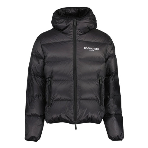 Dsquared2 S74Am1346 S76627 900 Black Down Jacket Mens