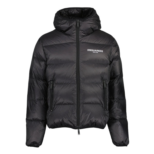 Dsquared2 S74Am1346 S76627 900 Black Down Jacket Mens