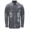 Dsquared2 Fashion Western Faded Grey Denim Shirt M