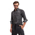 DSQUARED2 Classic Western Worn Denim Black Shirt W30