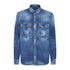 Dsquared2 Relax Dan Worker Pocket Shirt Navy Blue W32