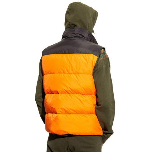 Dsquared2 S74Fb0289 S54981 Puffer Vest 185 Flame Orange Down Gilet Mens