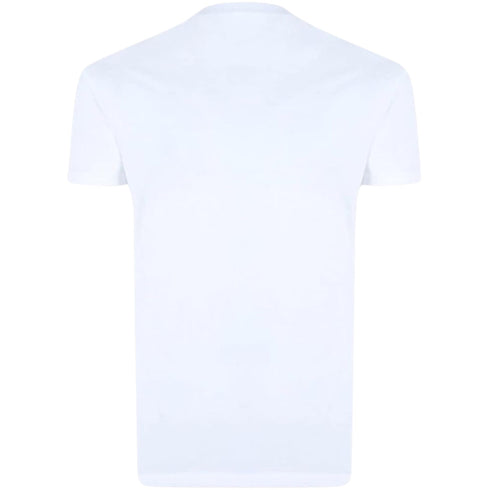 DSQUARED2 S74GD0563 S22427 100 BRIGHT WHITE T-SHIRT Mens M