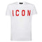 Dsquared2 S74Gd0601 S22427 989X White T Shirt Mens - Style Centre Wholesale