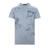 Dsquared2 Cigarette Fit Scribble Logo Grey T-Shirt XS