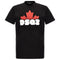 Dsquared2 Maple Leaf Branded Logo Cool Fit Black T-Shirt L