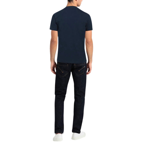 Dsquared2 S74Gd1166 478 Dsquared2 Cool Fit Varsity T Shirt 478 Navy T Shirt