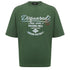 DSQUARED2 Branded Raising Hell Logo Green T-Shirt XS