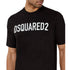 DSQUARED2 Loose Fit Brand Logo Black T-Shirt XS