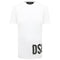 Dsquared2 Cool Fit Large DSQ2 Logo White T-Shirt S