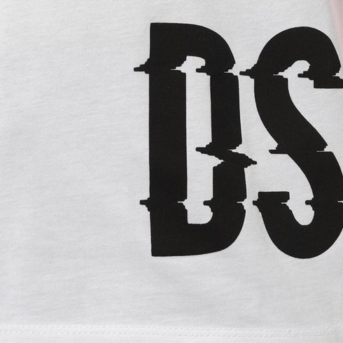 Dsquared2 Cool Fit Large DSQ2 Logo White T-Shirt S