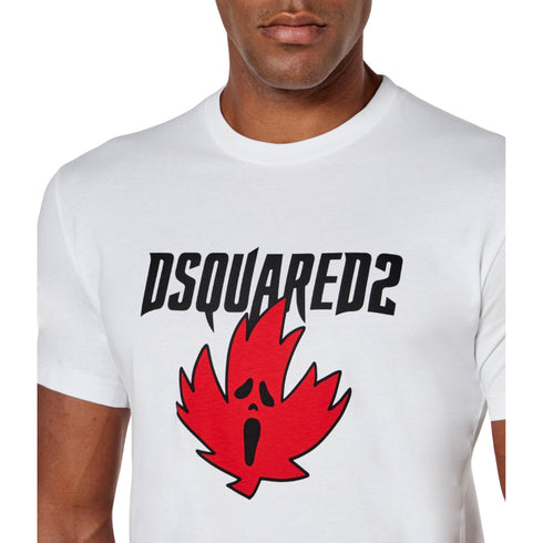 Dsquared2 Ghost Maple Leaf Cool Fit T-Shirt White M