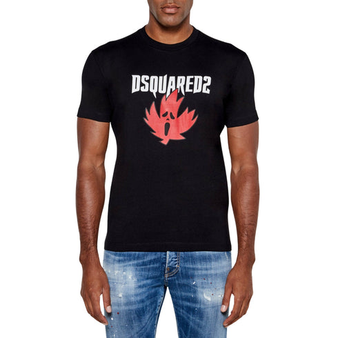 Dsquared2 Ghost Maple Leaf Cool Fit T-Shirt Black M