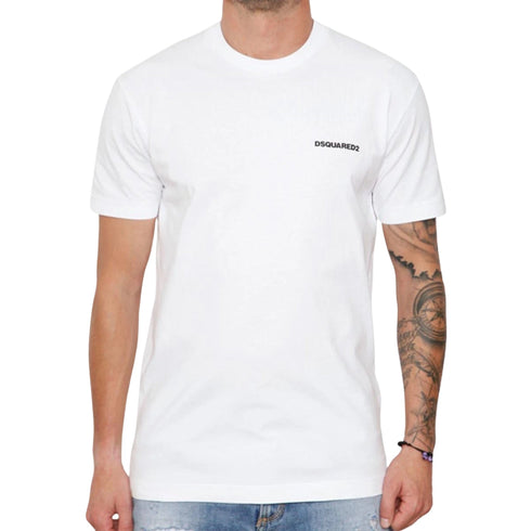 DSQUARED2 Cool Fit Headquarters White T-Shirt S