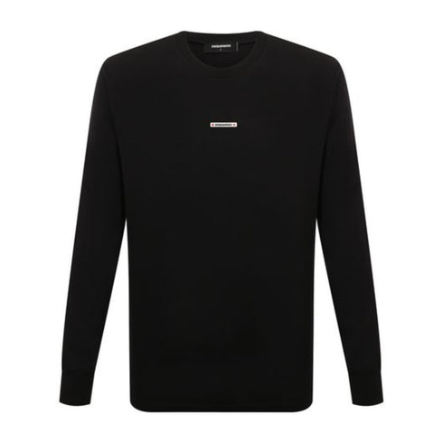 Dsquared2 Long Sleeve Logo T-Shirt Black M