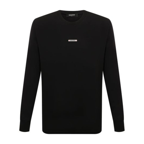 Dsquared2 Long Sleeve Logo T-Shirt Black M