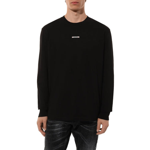 Dsquared2 Long Sleeve Logo T-Shirt Black M