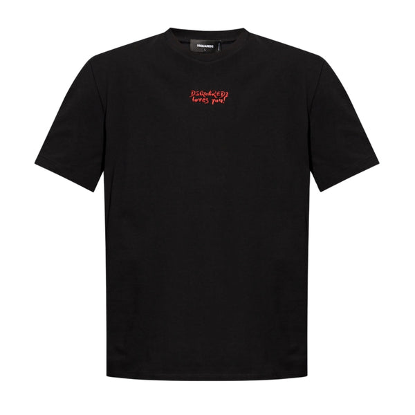 Dsquared2 Dsquared2 Loves You T-Shirt Black M