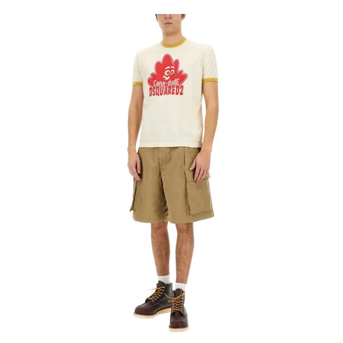 Dsquared2 Logo T-Shirt Milk S