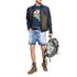 Dsquared2 Map T-Shirt Navy Blue S