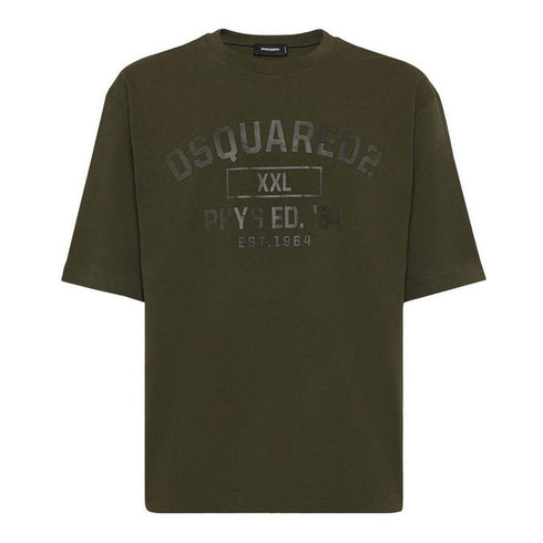 Dsquared2 Phys Ed Military T-Shirt Military Green S