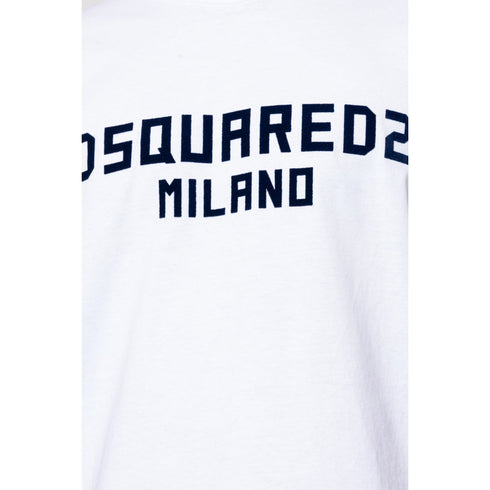 Dsquared2 Cool Fit T-Shirt White Black Print XS