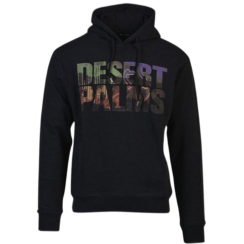 Dsquared2 Desert Palms Logo Black Hoodie M