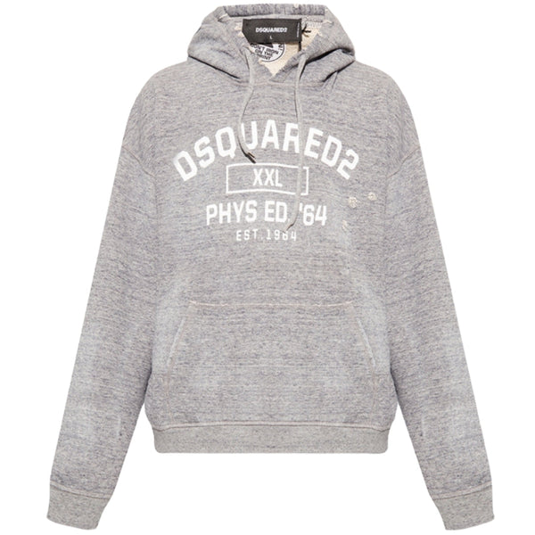 DSQUARED2 S74GU0620 961 GREY MARL HOODED JUMPER MALE M