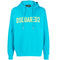 Dsquared2 Bold Logo Caribbean Sea Blue Hoodie L