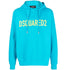 Dsquared2 Bold Logo Caribbean Sea Blue Hoodie L
