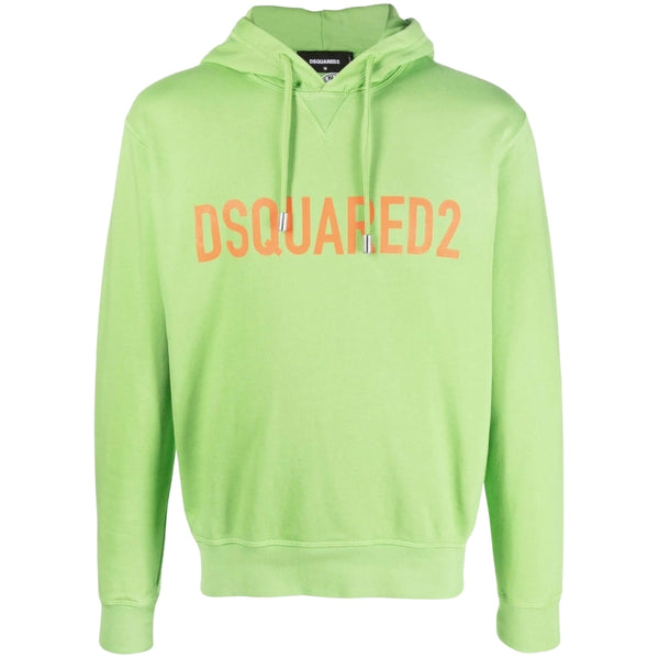 Dsquared2 Bold Logo Acid Green Hoodie M