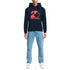 Dsquared2 S74Gu0728 478 Cool Fit Maple Leaf Hoodie 478 Navy Hoodie