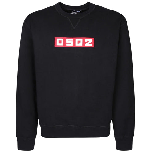 Dsquared2 Small Block Logo Black Sweatshirt M