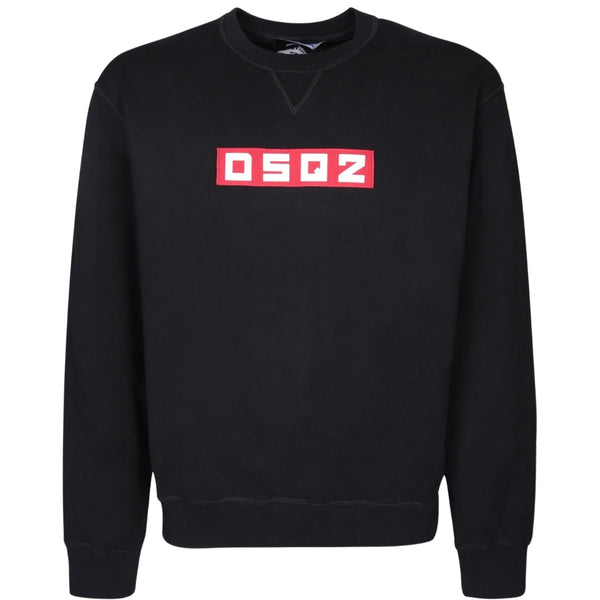 Dsquared2 Small Block Logo Black Sweatshirt M