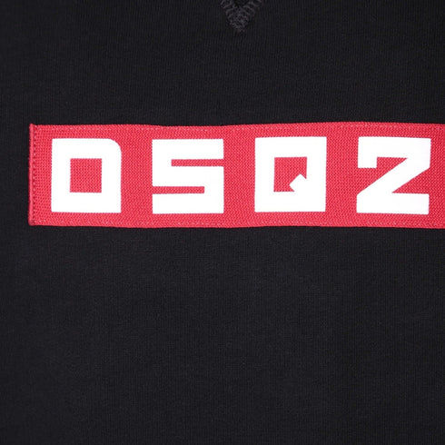 Dsquared2 Small Block Logo Black Sweatshirt M