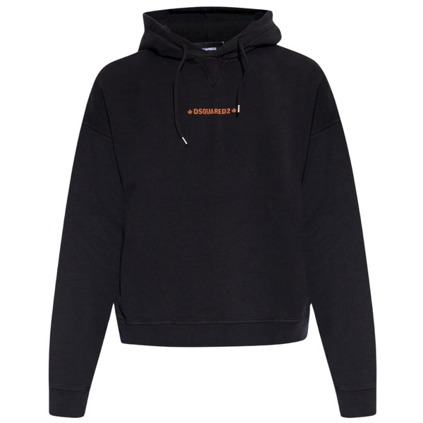 Dsquared2 Cipro Fit Small Logo Black Hoodie S
