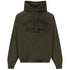 Dsquared2 Loose Fit Santa Dan Logo Green Hoodie S