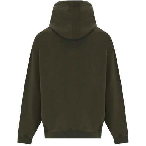 Dsquared2 Loose Fit Santa Dan Logo Green Hoodie S