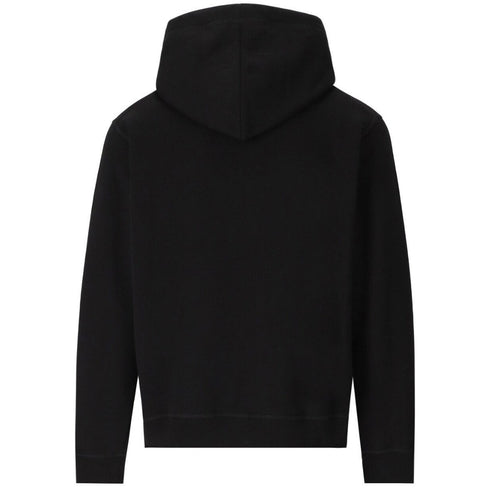 Dsquared2 Loose Fit Santa Dan Logo Black Hoodie S