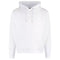 DSQUARED2 Monotone Maple Leaf Logo White Hoodie S