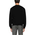 DSQUARED2 D2 Sequin Logo Black Crew Neck Jumper M