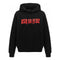Dsquared2 Printed Hoodie Black M
