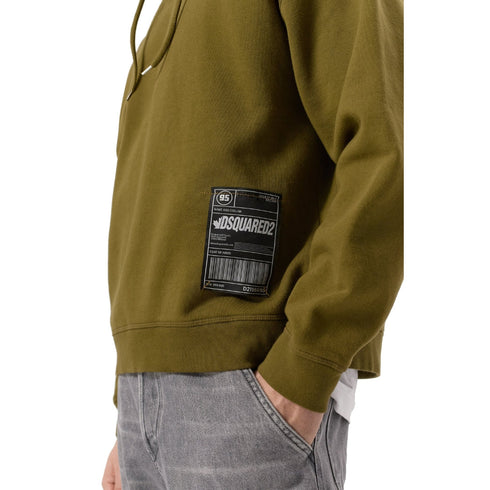 Dsquared2 Relaxed Fit Sweatshirt Military M