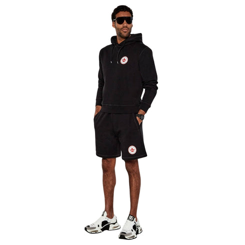 Dsquared2 Cool Fit Logo Patch Hoodie Black S